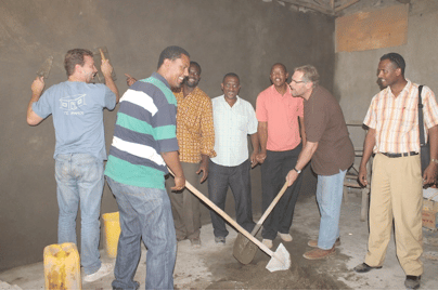 Steve leads team on Class construction