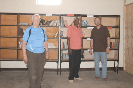 Steve, Pastor Moses, and Dr. Reilly